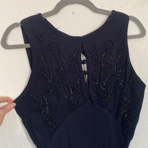 90s‎ Grunge beaded maxi dress